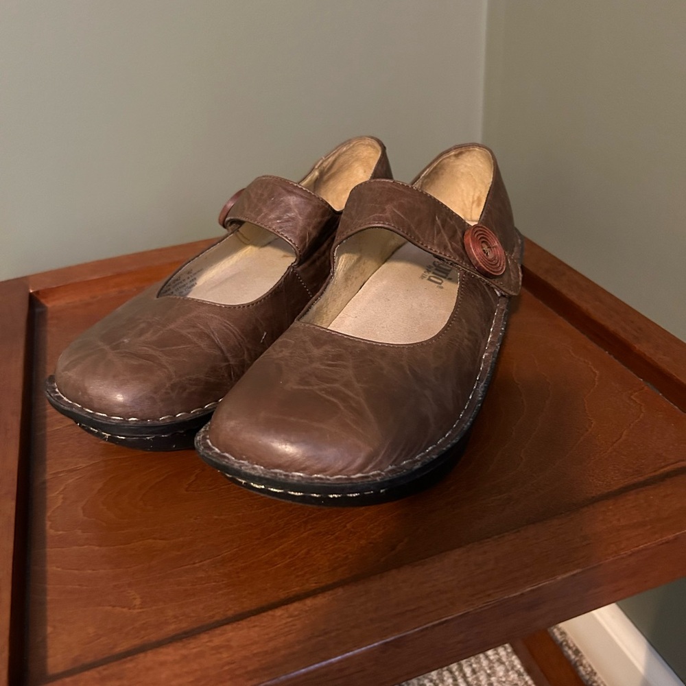 Excellent used condition Alegria Mary Jane’s.